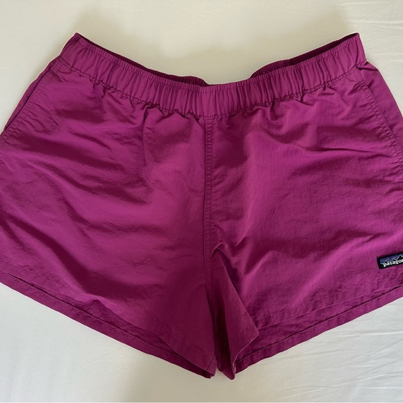 Patagonia Women's Magenta Athletic Shorts - Picture 1 of 3